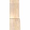 Ekena Millwork Portland Smooth Timber Gable Bracket, Douglas Fir, 48"W x 16"H x 5 1/2"D x 5 1/2"F, 8/12 Pitch GBW048X16X0606POR00SDF - alternate 5